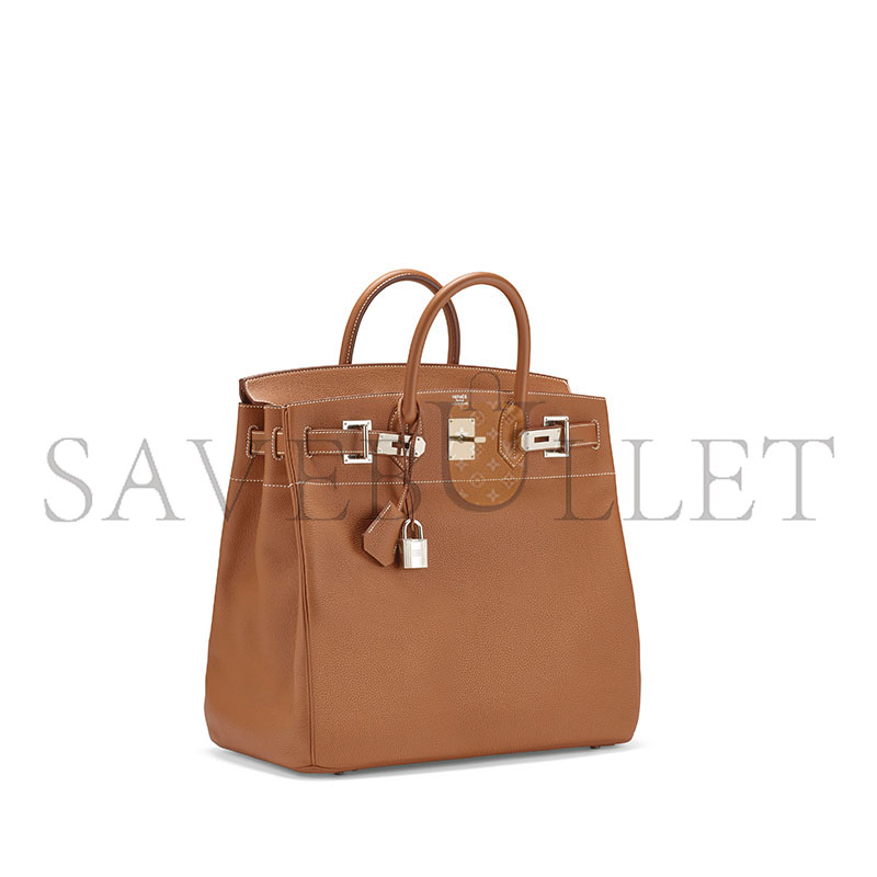 H**mes master birkin hac 40 en cuir togo gold (40*38*24cm)